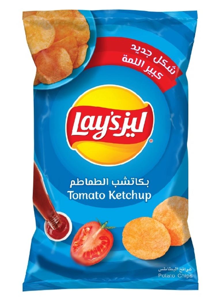Lays Tomato Ketchup Potato Chips 155grams - Image 1