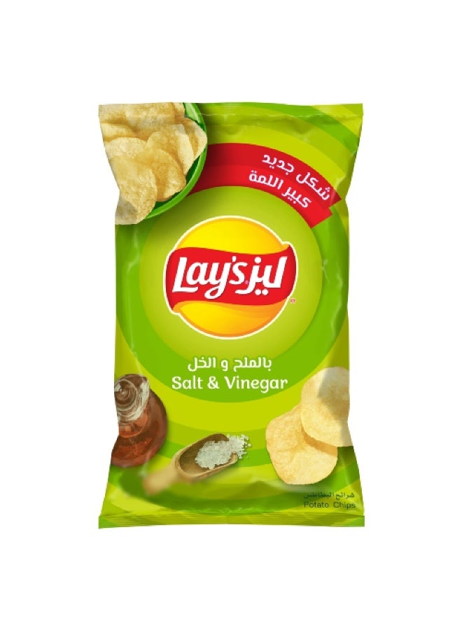 Lays Salt And Vinegar Potato Chips, 155g - Image 1