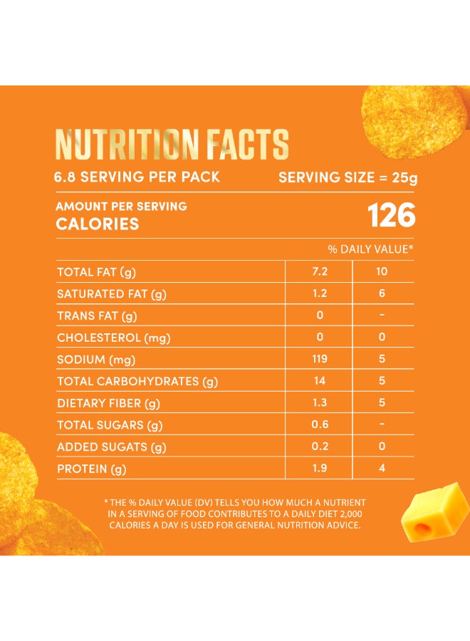 French Cheese Potato Chips 155grams - view 4