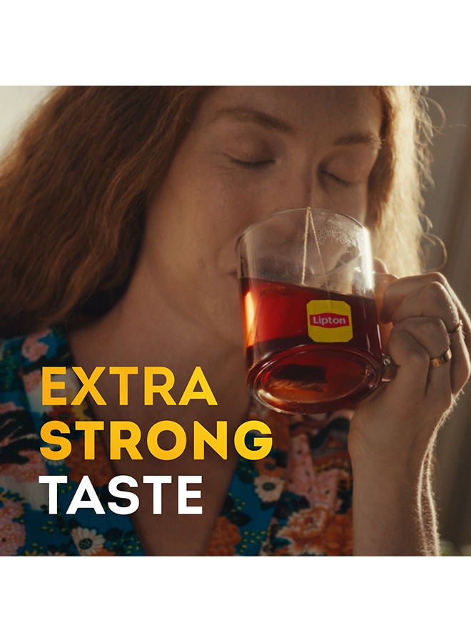 Lipton - Extra Strong Black Tea 25 Teabags 2.2grams  Single - Image 1