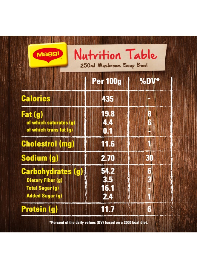 Maggi Mushroom Soup 54grams - Image 3
