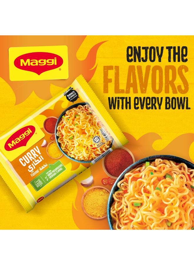 Maggi 2 Minutes Curry Noodles 79grams Pack of 5  - Image 2