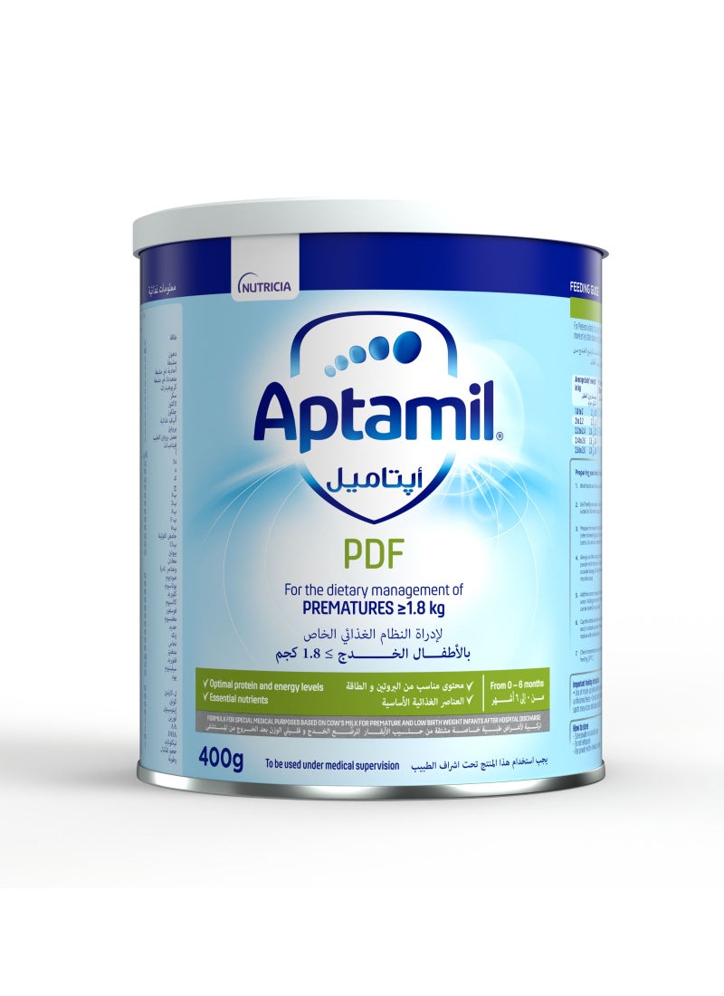 Aptamil Post Discharge Formula Milk 400grams - Image 2