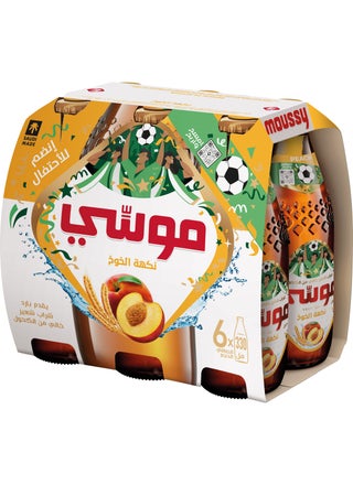 Mouusy Peach Flavored Malt Beverage Pack of 6 - view 2