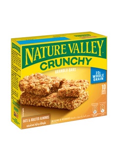 Nature Valley Oats And Roasted Almond Granola Bar 10 Pieces 210grams  - Image 1