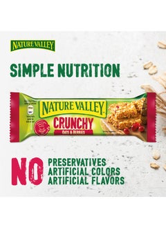 Nature Valley Oats And Berries Crunchy Cereal Bars 10 Pieces 210grams  - Image 5