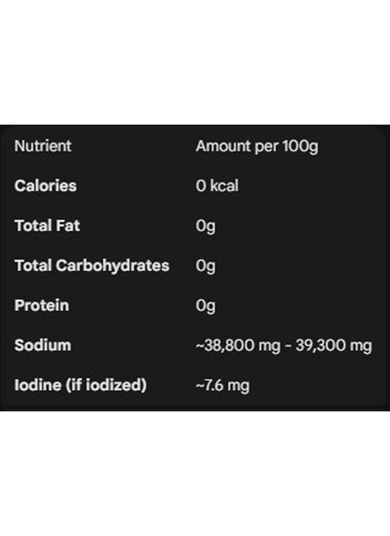 Nezo Fine Table Salt  Blue Pack 1kg - Image 4