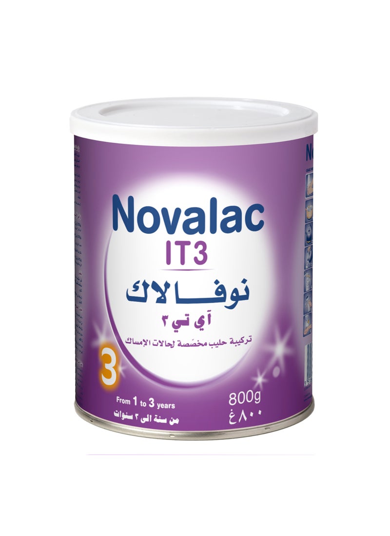 Novalac IT3 Growing Up Formula For Constipation From 1 To 3 Years 800grams - Image 1