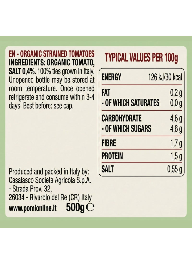 Pomi Organic Tomato Puree 500grams - Image 4