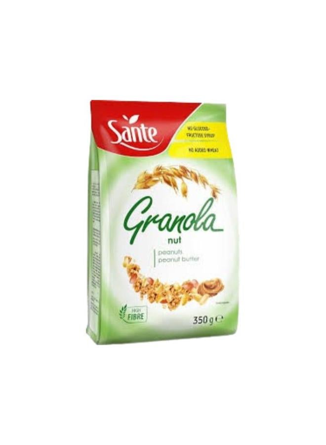 رقائق حبوب إفطار جرونولا مقرمشة بزبدة الفول السوداني 350جرام