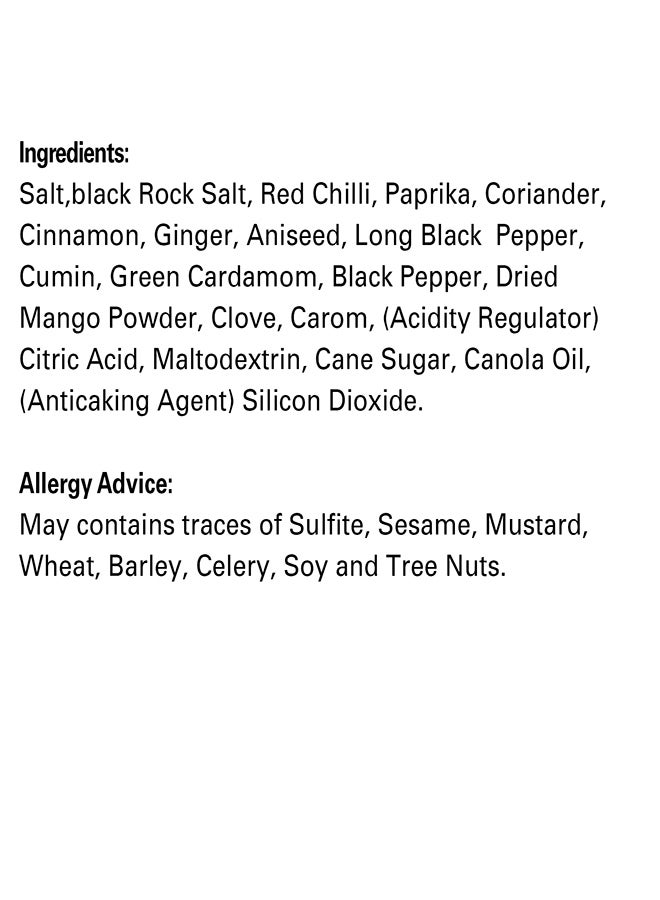 Shan Chaat Masala Seasoning Mix 100grams - Image 2