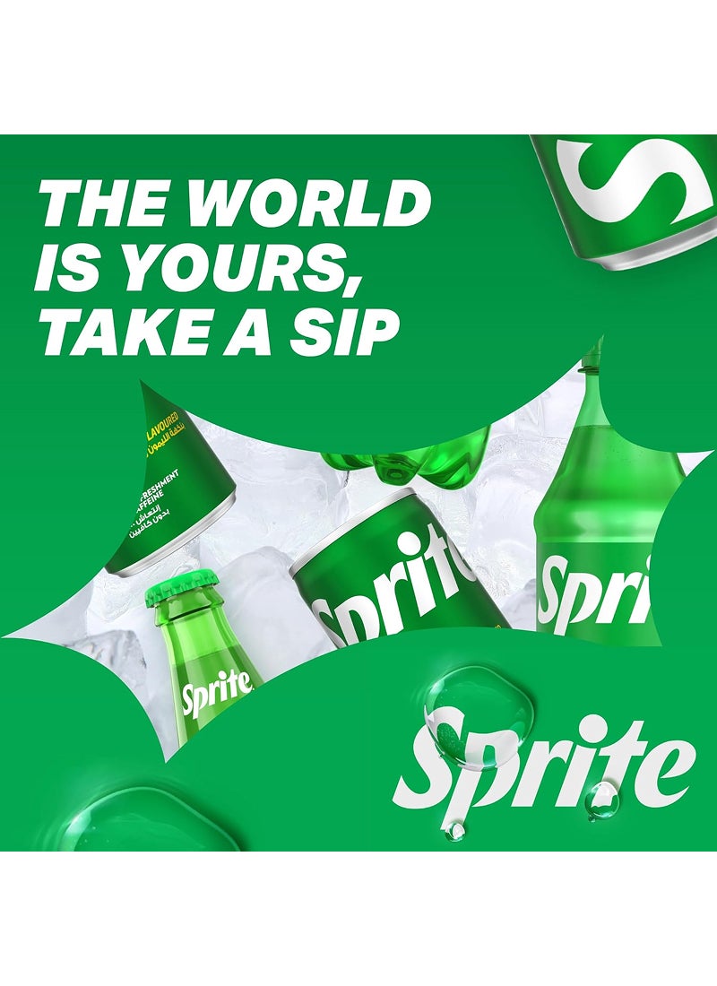 Sprite Regular Carbonated Soft Drink Cans 330ml Pack of 24 - Image 5