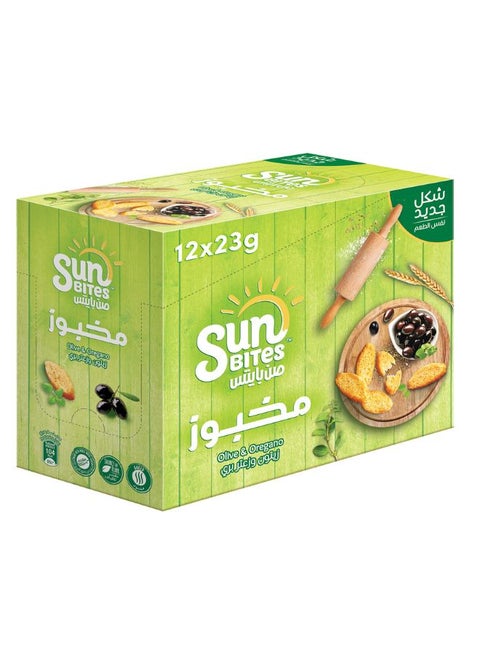 Olive And Oregano Bread Bites 23grams Pack of 12