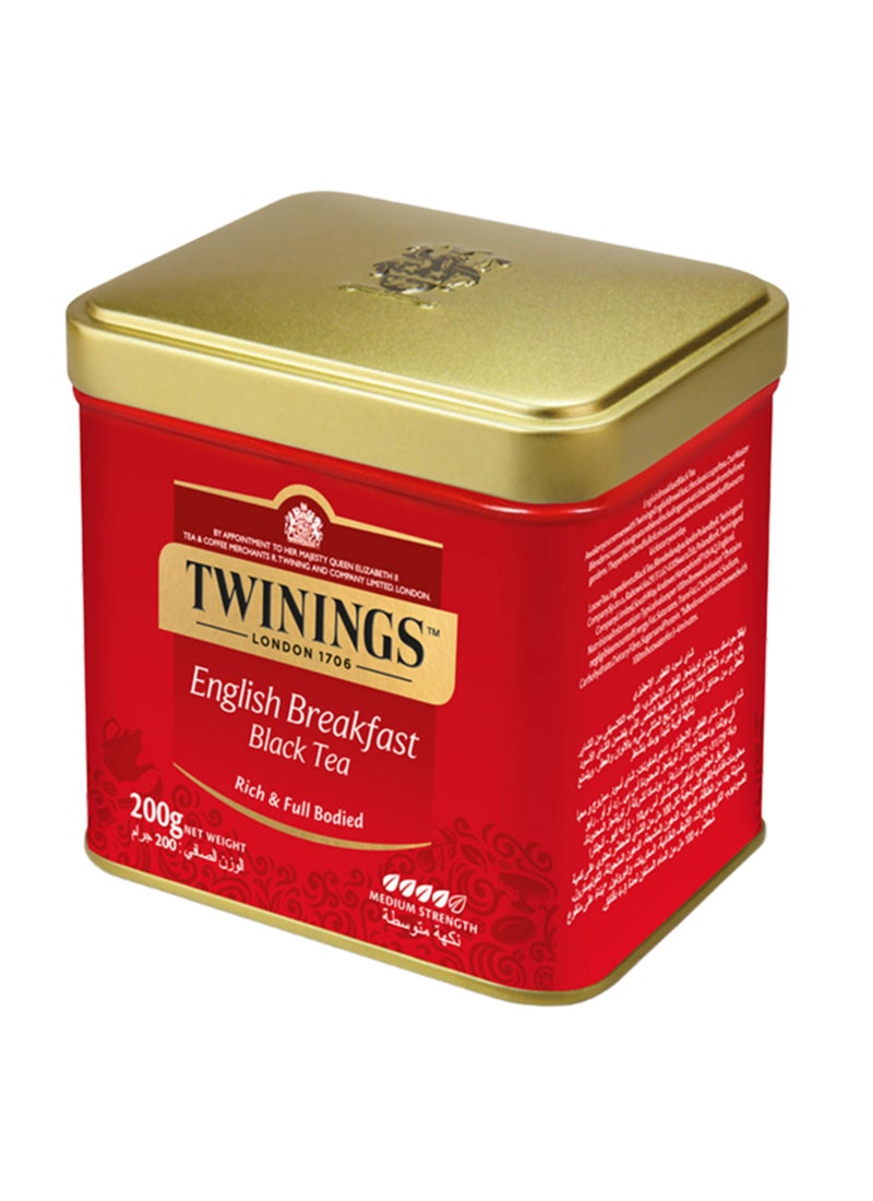 Twinings English Breakfast Loose Black Tea, Medium Flavour 200grams - Image 3
