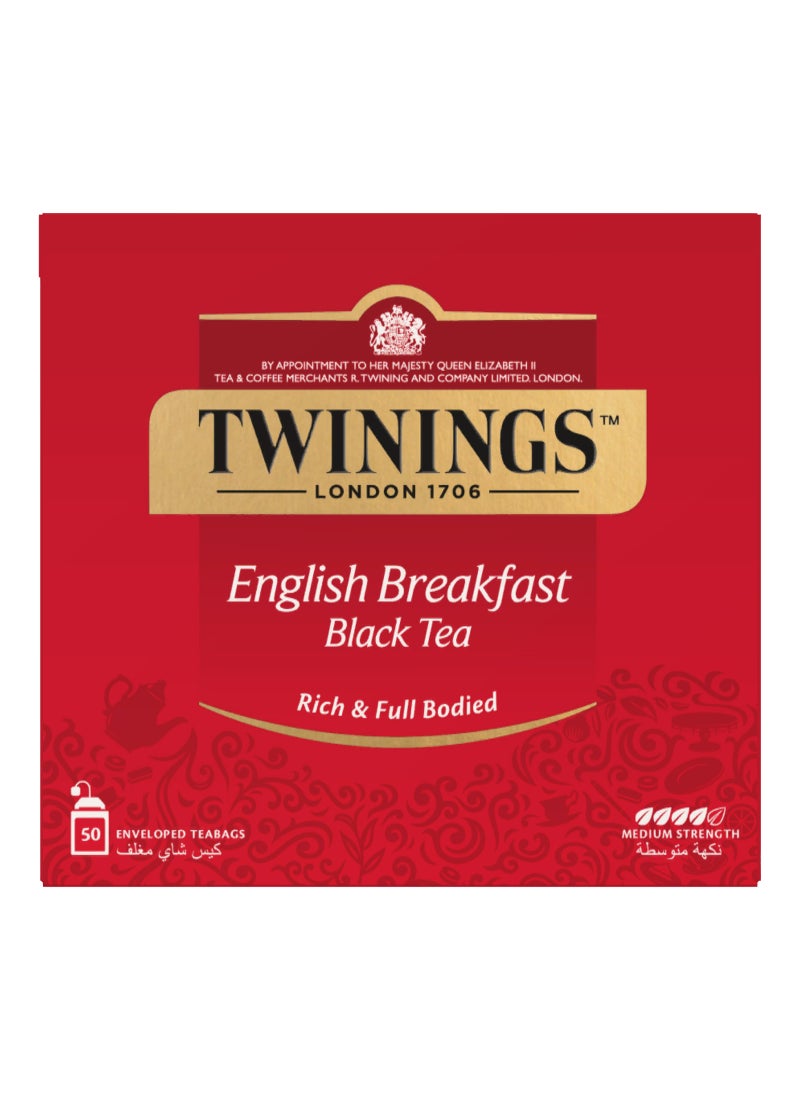 Twinings English Breakfast Black Tea 100grams  - Image 1