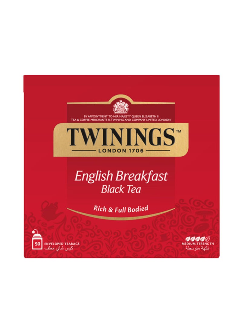 Twinings English Breakfast Black Tea 100grams - Image 1