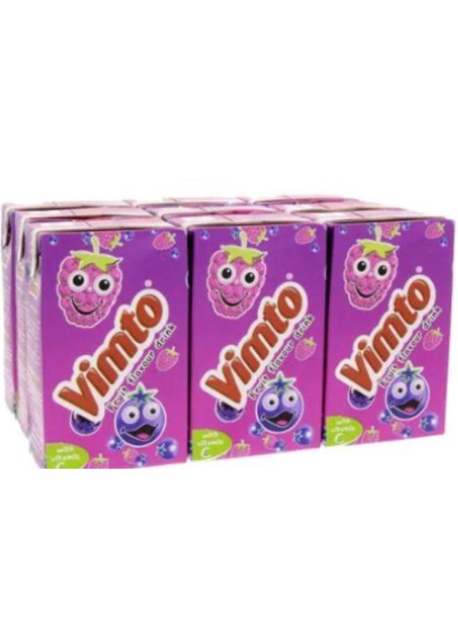 Vimto Fruit Flavor Drink 250ml Pack of 9 - Image 1