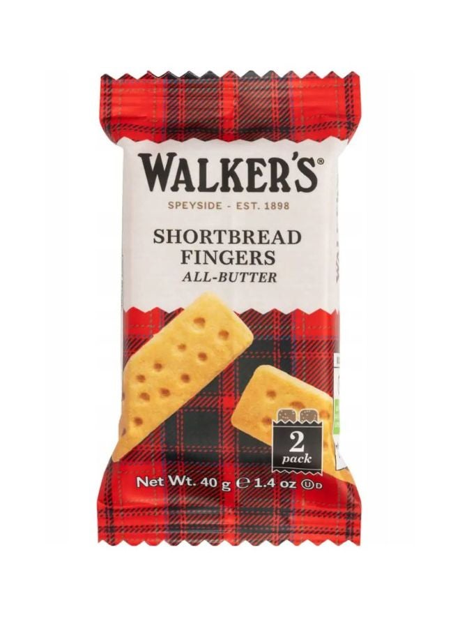 Walker's Pure Butter Shortbread Fingers 40grams 