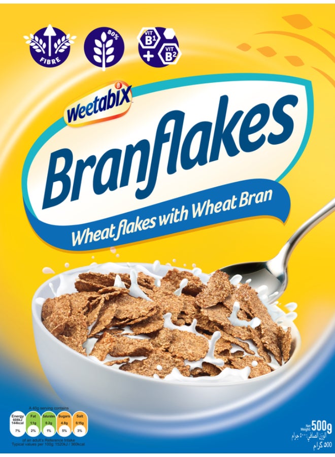 Weetabix Cereal Bran Flakes 500grams - Image 2