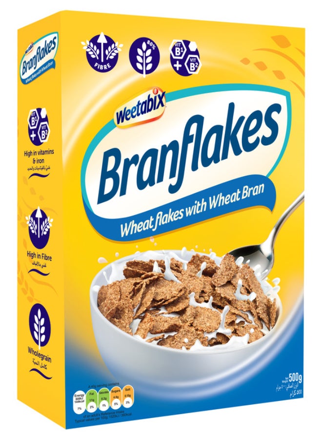 Weetabix Cereal Bran Flakes 500grams - Image 1
