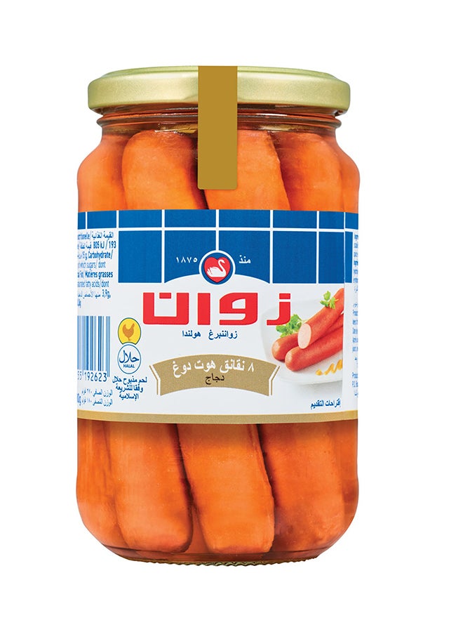 Zwan Chicken 8 Hot Dog Sausages 270grams - Image 2