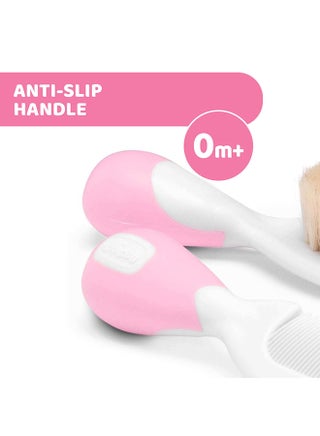 Brush And Comb 0M+, Pink - view 4