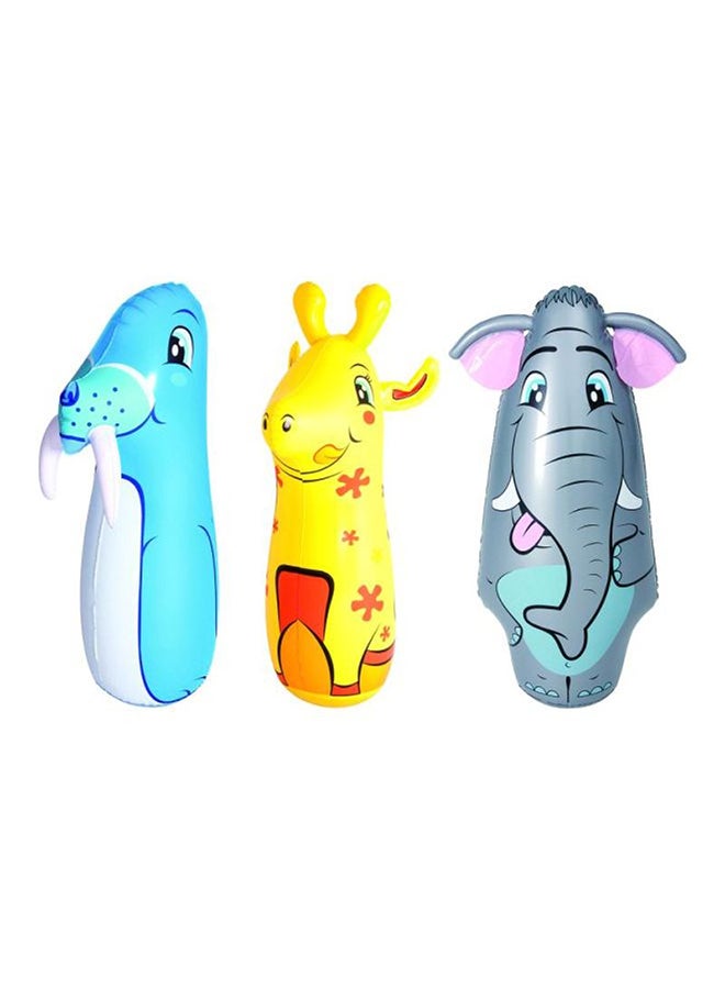 Bestway - Animal Print Inflatable Bouncer - Assorted 89cm - Image 1