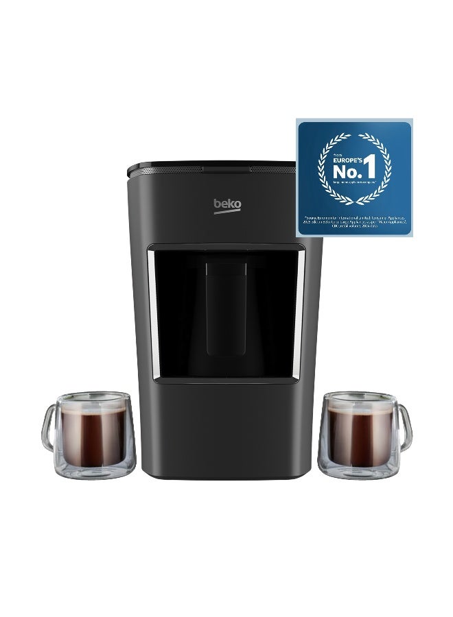 بيكو ماكينة صنع القهوة التركية 0.7 لتر 670.0 وات BKK 2300 رمادي أسود 0.7 L 670 W BKK 2300 Grey - Image 1