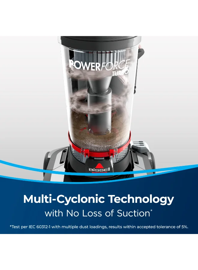 Bissell Powerforce Helix™ Turbo | 2110E | 2 Years Warranty 1 L 1100 W BISM-2110E Red