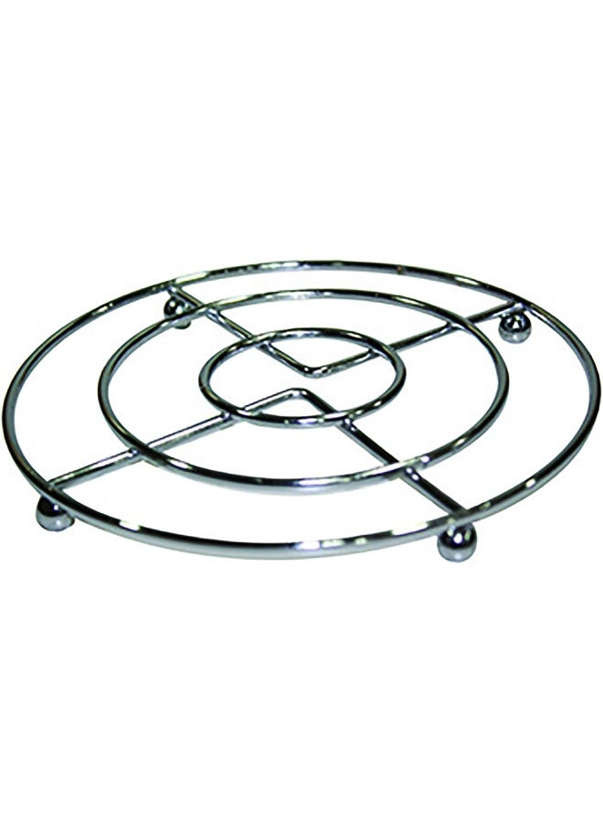 راج حامل من الاسانلس ستيل للقدور الساخنة فضي 16سم - Image 1