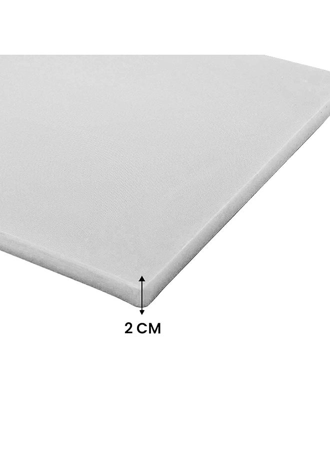 RAJ Kitchen Master Plastic Cutting Board Chopping Board White 40x30x2cm - Image 2