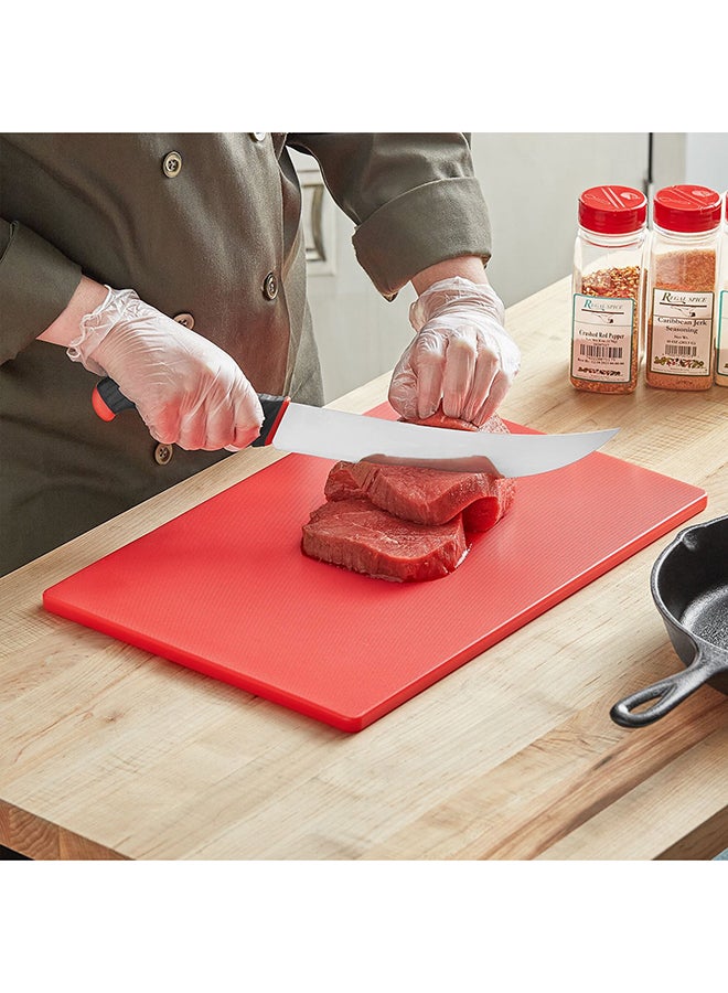 RAJ Kitchen Master Plastic Cutting & Chopping Board Red 40x30x2cm - Image 4