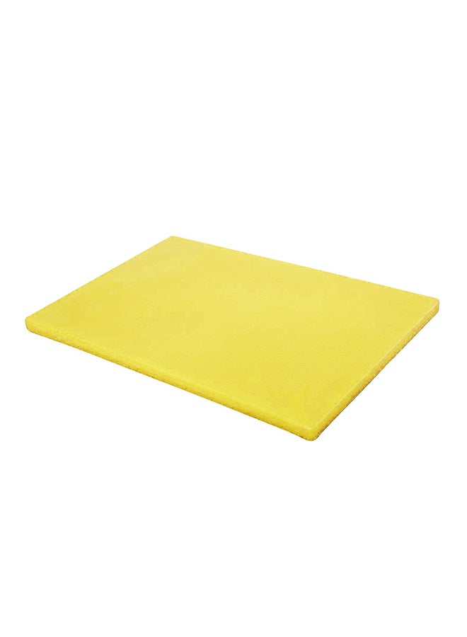 RAJ Kitchen Master Plastic Cutting Chopping Board Yellow 60x40x2cm  - Image 1