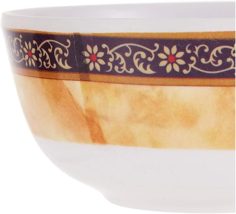 دينويل سلطانية هوتينسيا من الميلامين أبيض/أزرق/بيج 3.5بوصة - Image 4