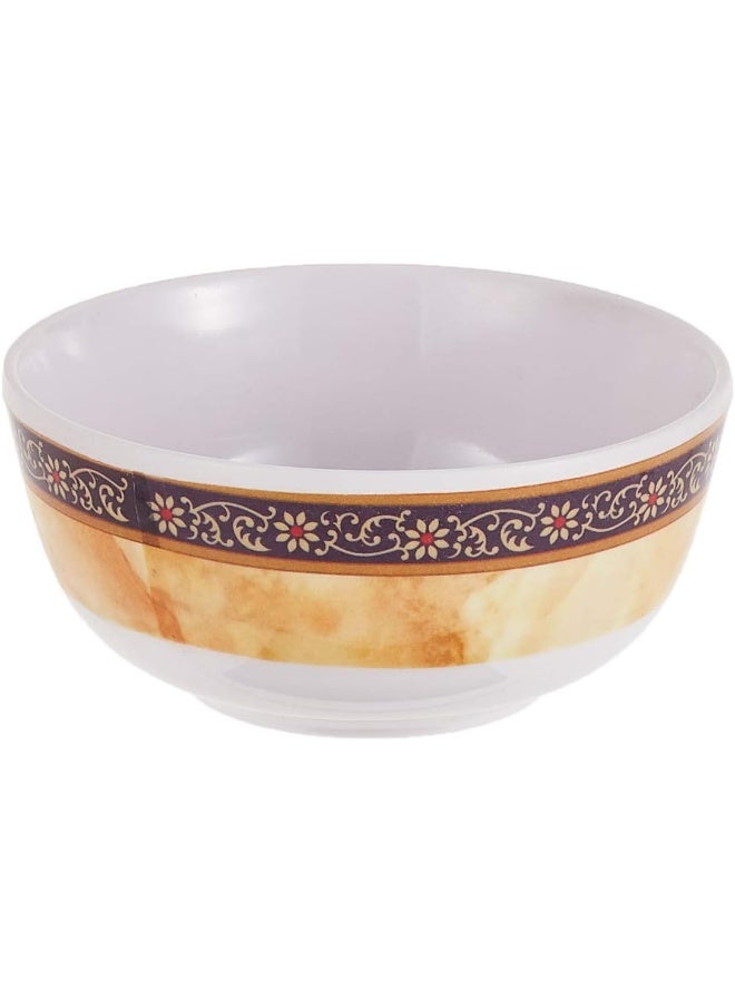 دينويل سلطانية هوتينسيا من الميلامين أبيض/أزرق/بيج 3.5بوصة - Image 1