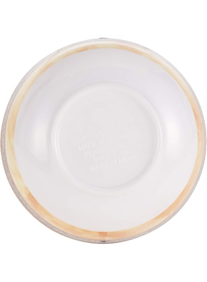 دينويل سلطانية هوتينسيا من الميلامين أبيض/أزرق/بيج 3.5بوصة - Image 3