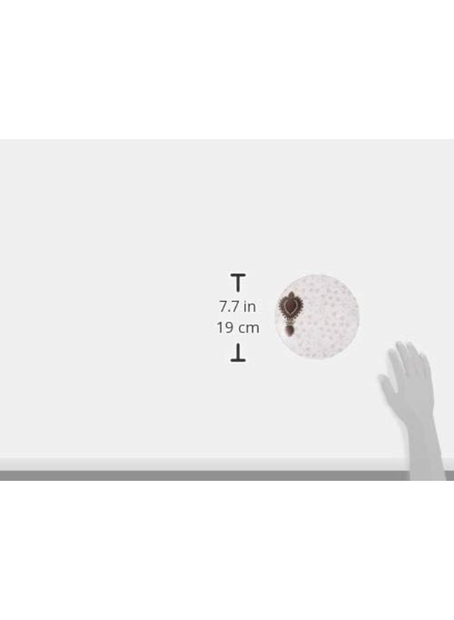 دينويل طبق جانبي جولز من الميلامين أبيض/بني 7.5بوصة - Image 5