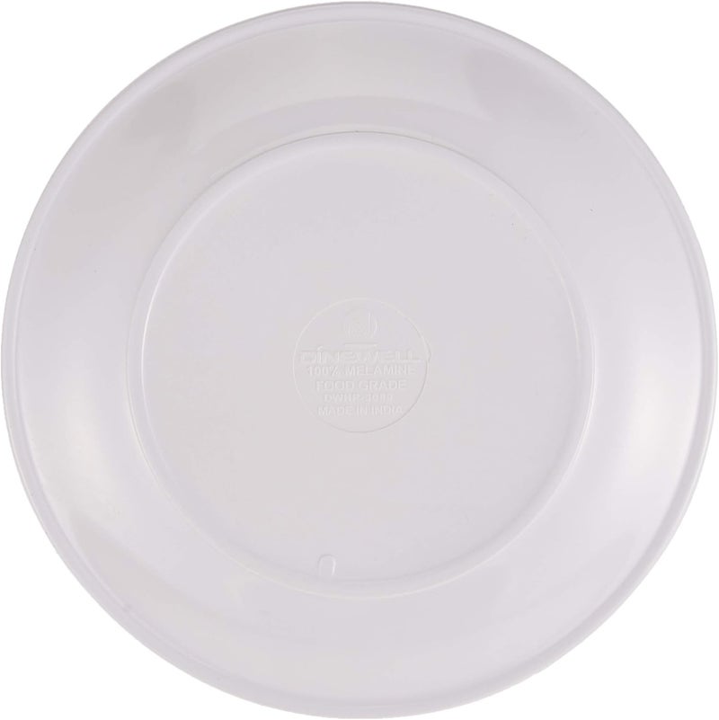 دينويل طبق جانبي جولز من الميلامين أبيض/بني 7.5بوصة - Image 3