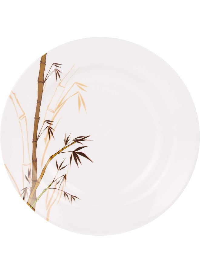 دينويل صحن حساء من الخيزران أبيض/أخضر 9بوصة - Image 1