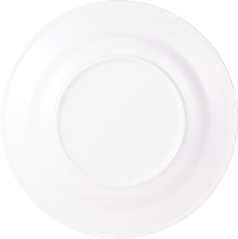 دينويل طبق حساء من الميلامين من جولز أبيض/بني 9بوصة - Image 3