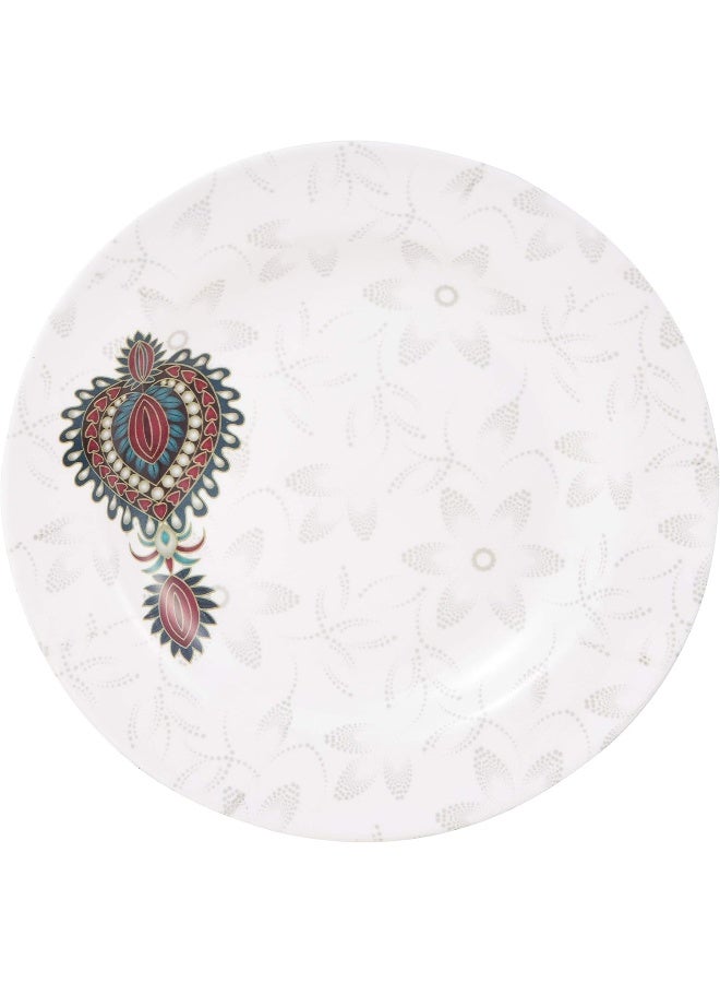 دينويل طبق حساء من الميلامين من جولز أبيض/بني 9بوصة - Image 1