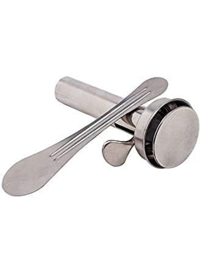 Raj Falafel Maker Set, Silver, 13 Cm, Stainless Steel, FM0001, Non-Stick Falafel Maker Tool Silver 13cm - Image 3
