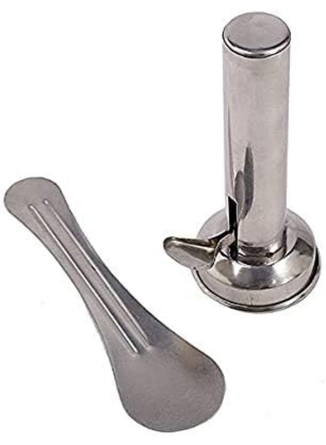 Raj Falafel Maker Set, Silver, 13 Cm, Stainless Steel, FM0001, Non-Stick Falafel Maker Tool Silver 13cm - Image 2