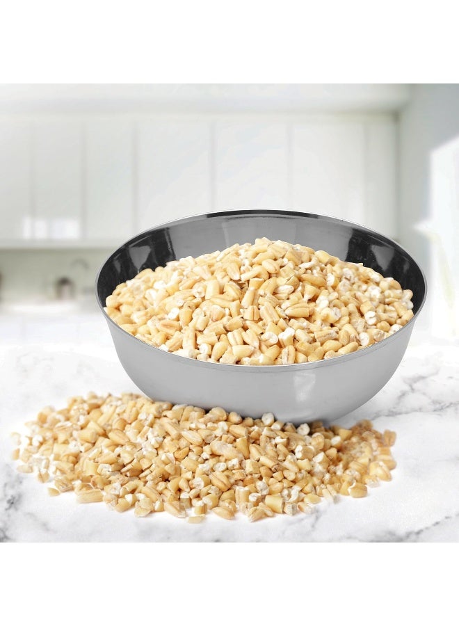 راج وعاء موكتا فاتي فضي 8.4x22.6x21.2سم - Image 4