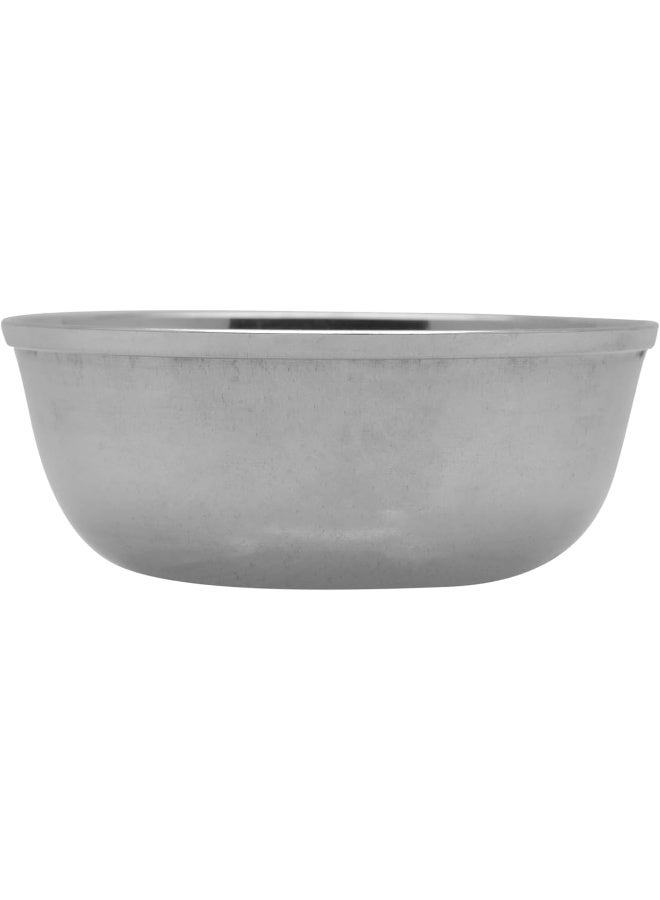 راج وعاء رقم 4.5 من الستانلس ستيل فضي 8سم - Image 1