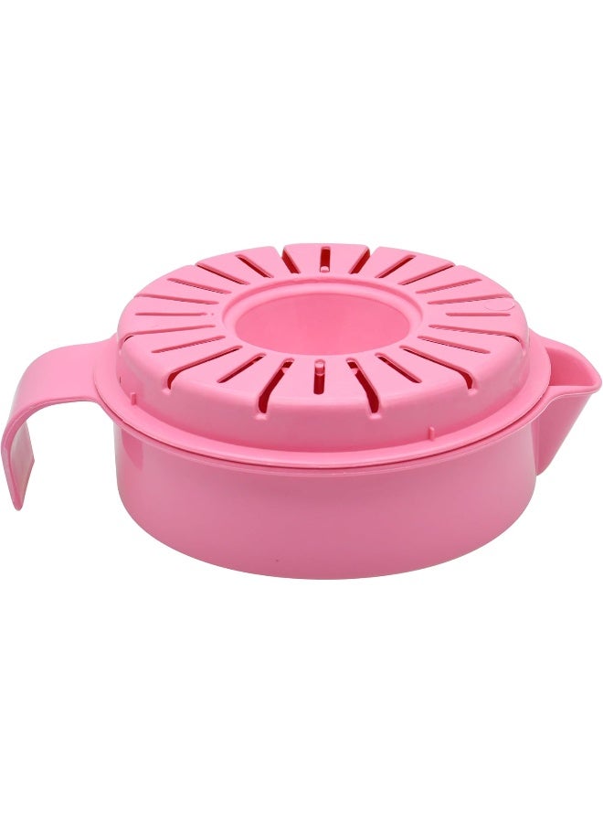 راج عصارة بلاستيكية برتقالي 14.5سم - Image 3