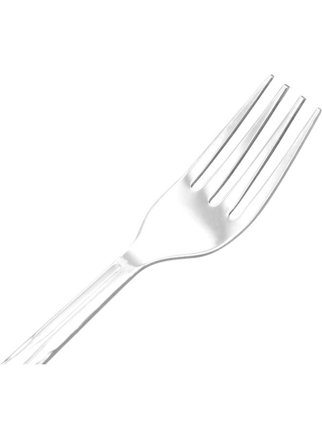 راج طقم شوك حلويات مكوّن من ست قطع من سيمفوني فضي - Image 4