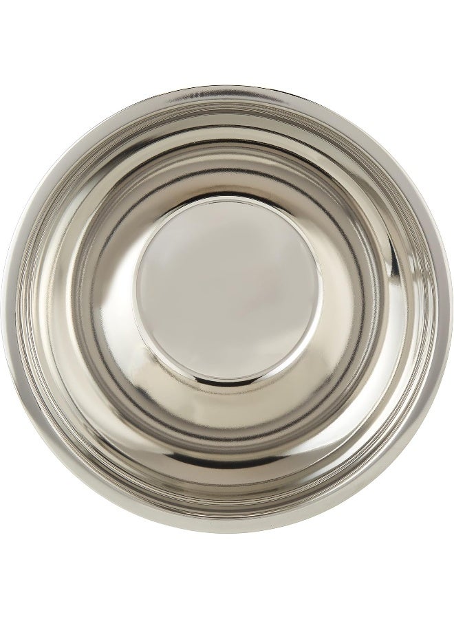 RAJ STAINLESS STEEL GERMAN MIXING BOWL, 30 CM , SGMB30, Mixing Bowl , Baking Bowl ,Storage Bowl , Baking & Marinating Bowl Silver 15x30cm - Image 2