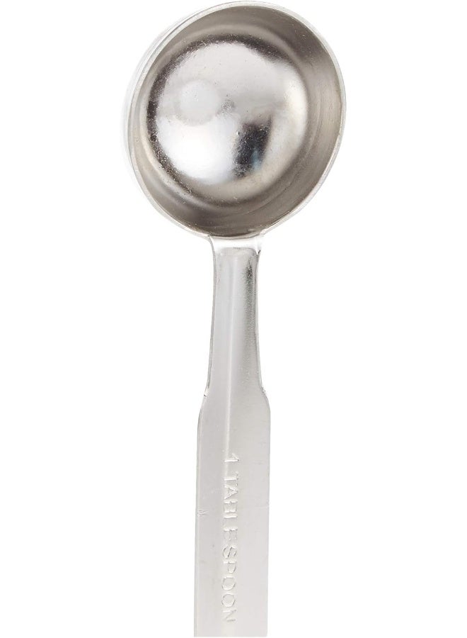 Raj Stainless Steel Measuring Spoons in 4 piece set Silver - Image 2