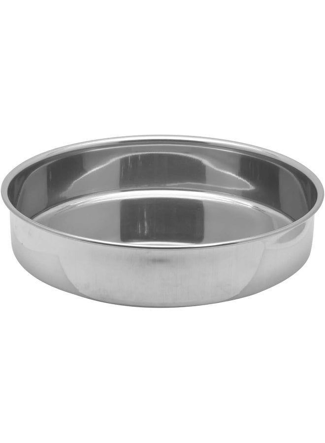 راج صينية فرن مستديرة فضي 40سم - Image 5